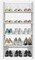 Storage Bookcase Organizer 5 Tiers Standing Shoe Rack Shelf Cabinet